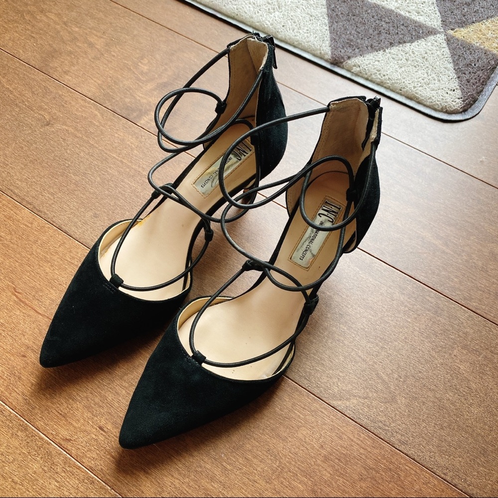 INC black Sandals
